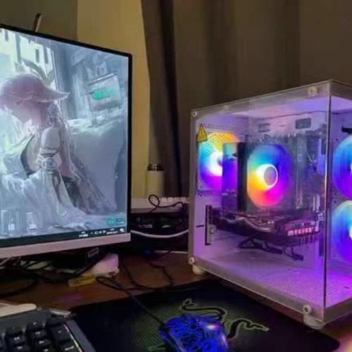 女生自用顶配电脑，用了3个月台式电脑主机 高配台式电脑全套 直播电脑主机 电商台式机 吃鸡游戏全套 永劫无间剪辑渲染作图电脑 原价7500买的，电脑主机 台式电脑主机 台式电脑主机全套 高配  出售原因：（急出！）直播工作室不干了 ，合小伙伴们一起买的台式，现在商量着一起转让了，全套成色99新，还在保两年，只换不修 ，原包装纸箱泡沫都在。  使用感受: 秒开机,秒开网页,秒杀一切游戏，高特效全流畅无畏契约丶和平精英高清模拟器丶魔兽怀旧服多开丶原神腾讯全家桶，游戏读条快,使用毫无卡顿感  #台式电